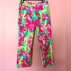 Lilly Pulitzer Parrot Pants
Size 6 , wide legs.